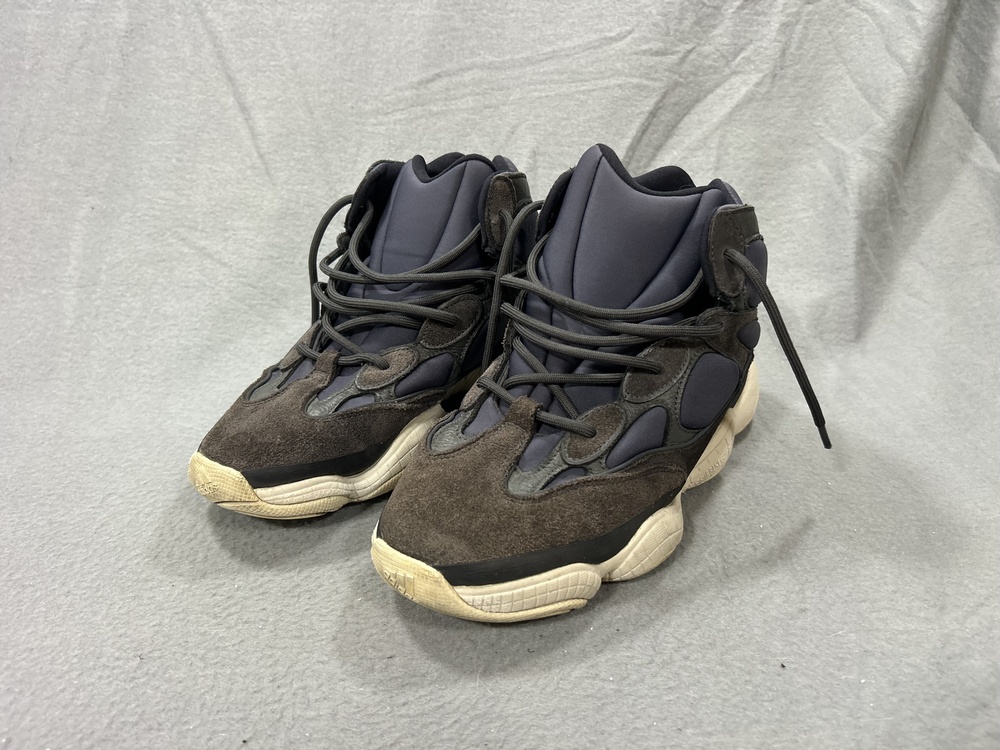 Adidas Yeezy 500 High Slate Shoes Mens Size 9.5 Gray Sneaker Kanye Ye